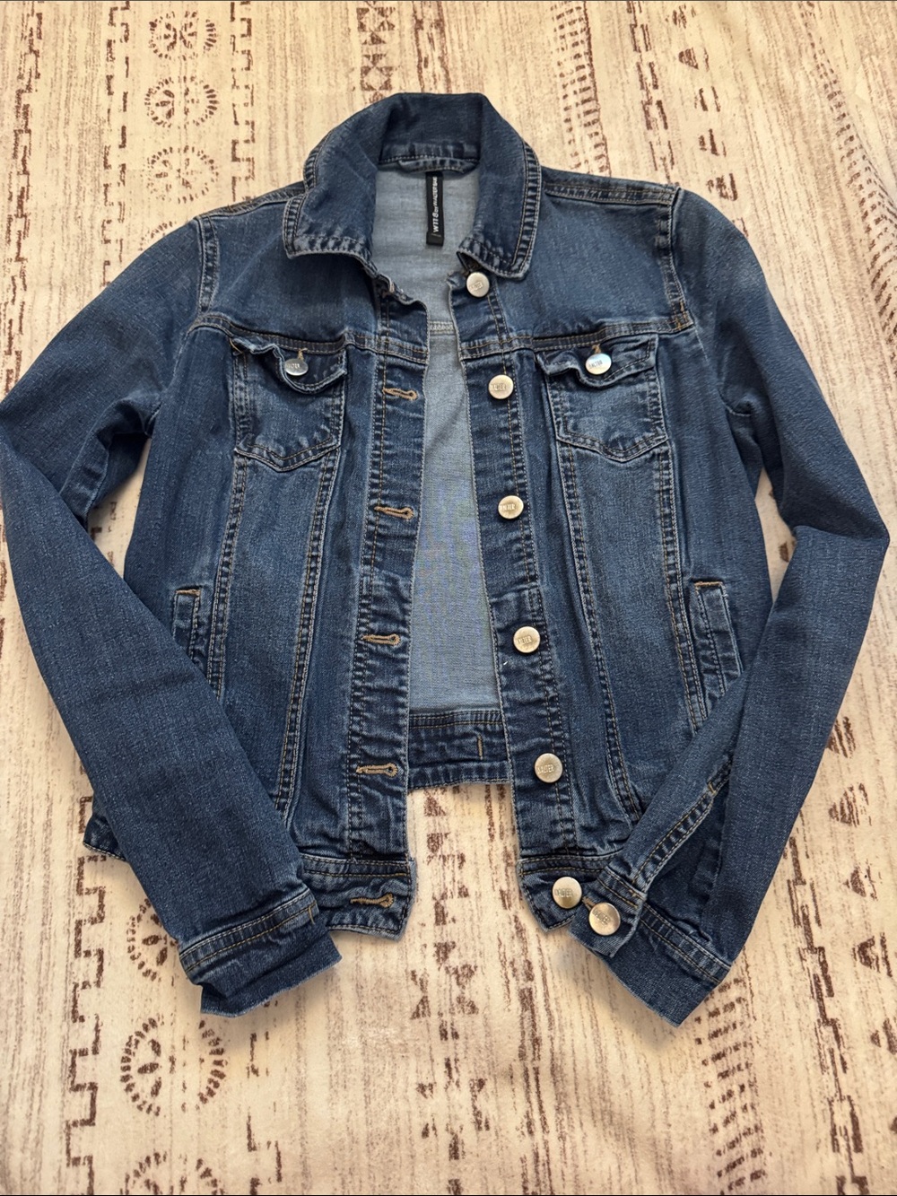 Walter Baker Medium Wash Blue Denim Jacket